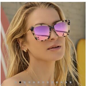 Pink Mirror Lens DIFF Eyewear